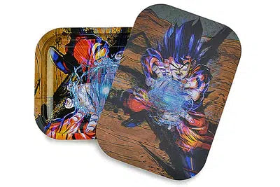 3D Holographic Metal Rolling Tray With Lid - Dragon Ball