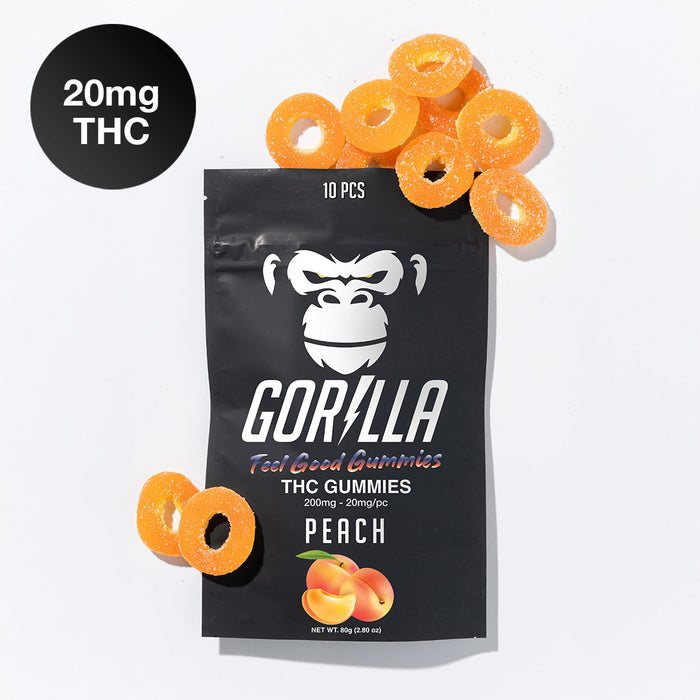 Gorilla THC Gummies 20MG Delta 9