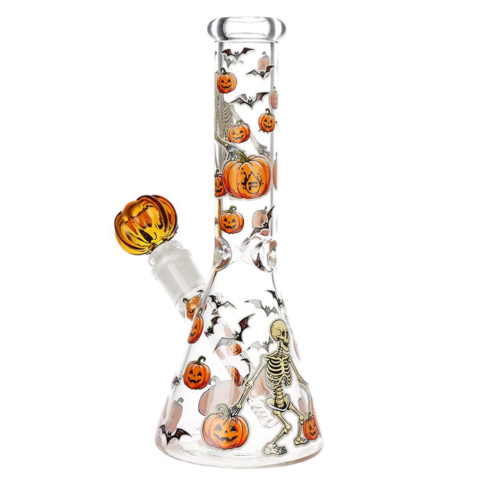 Kush Cargo Halloween Beaker Bong & Spoon Combo Set