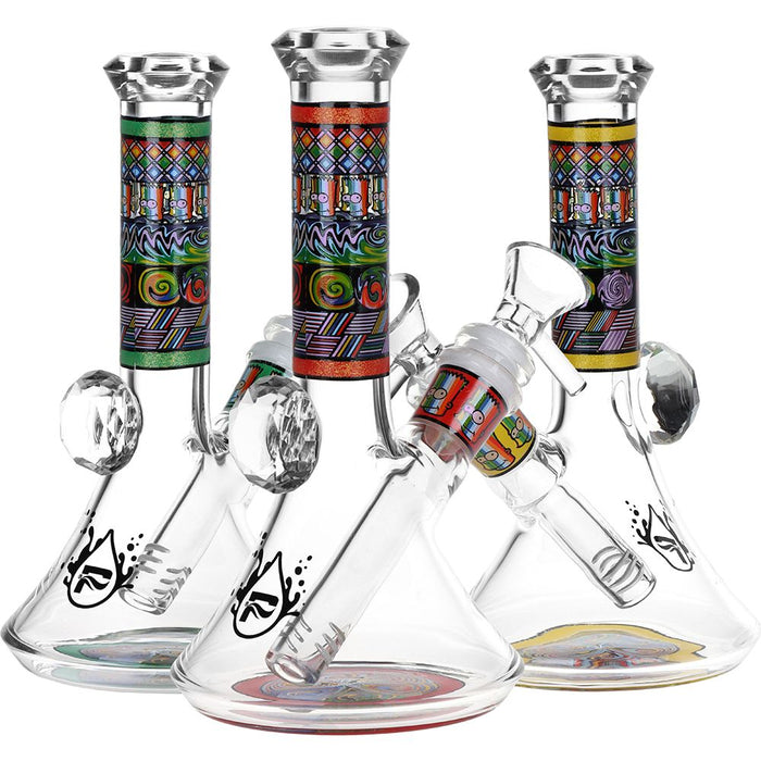 Pulsar Mosaic Bart Wag Glass Bong
