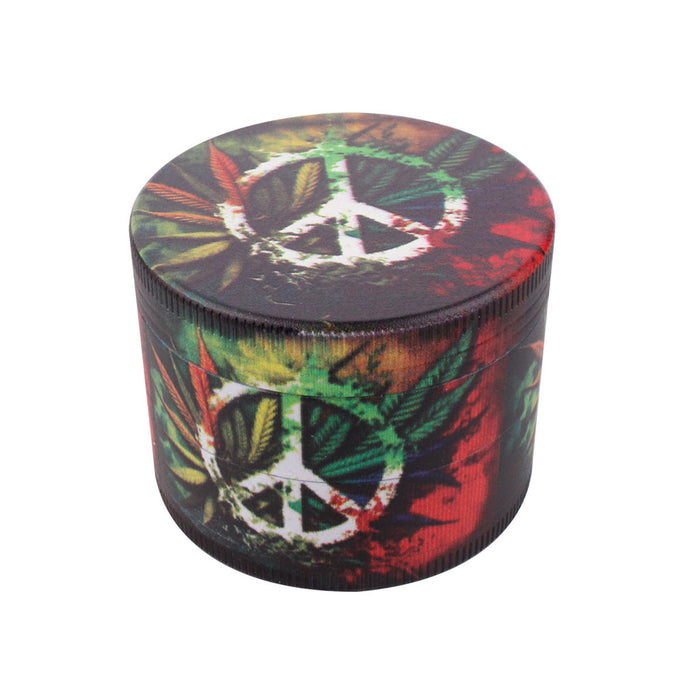 Splash Artwork Aluminum 4-Piece Herb Grinder