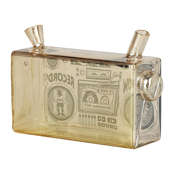 Death Row Records Boom Box Glass Blunt Bubbler