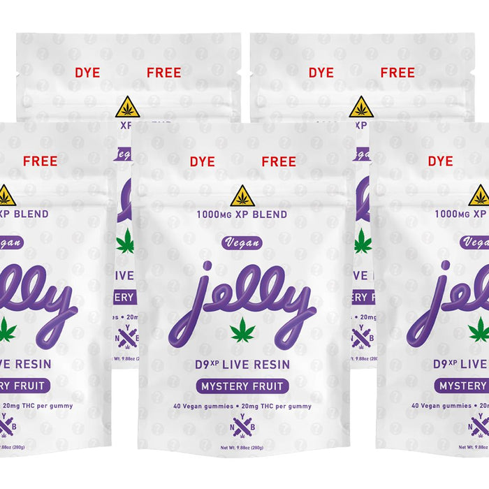 Not Your Bakery Jelly D9XP Vegan Gummies | 1000mg | 40pc | 5pk Bundle