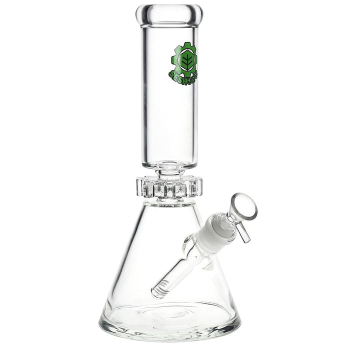 SeshGear Spinner Beaker Glass Beaker Bong 11.75"