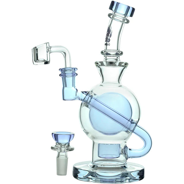 Calibear Seed Of Life Perc Recycler 8" Dab Rig