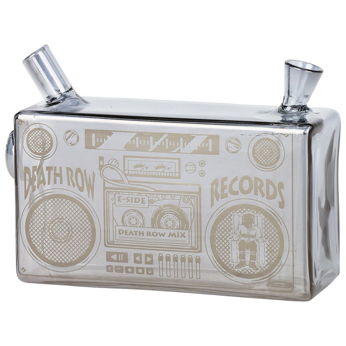 Death Row Records Boom Box Glass Blunt Bubbler