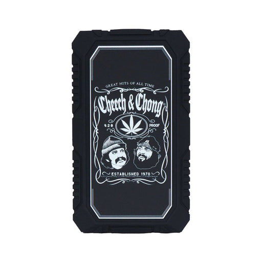 Black case with 'Cheech & Chong' branding and design on a white background