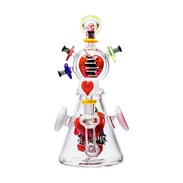 Cheech Glass Not All Hearts Water Pipe