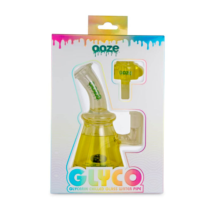 Ooze Glyco Bong Glycerin Chilled Glass Water Pipe