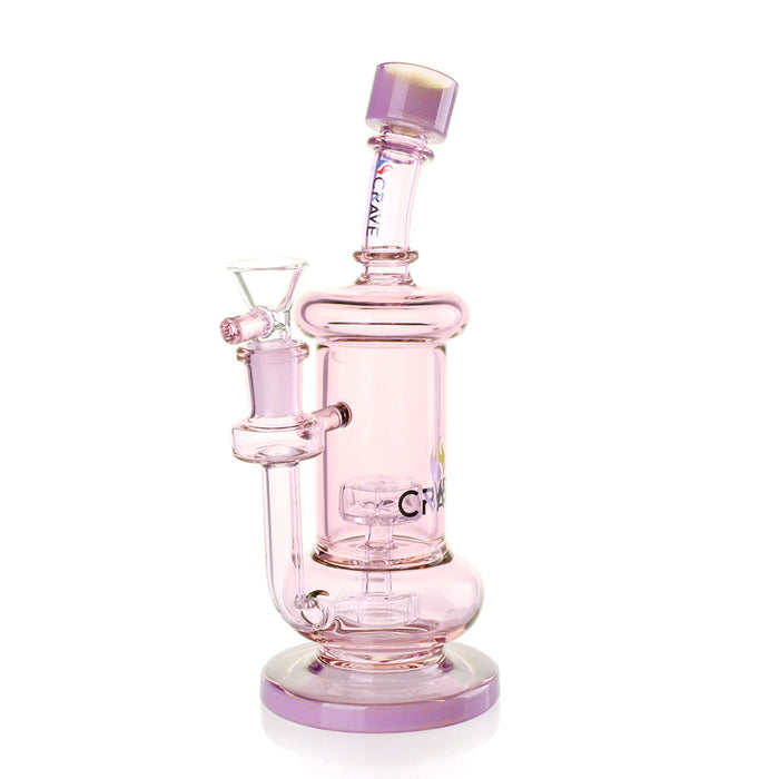 Crave Dual Chamber Recycler Dab Rig