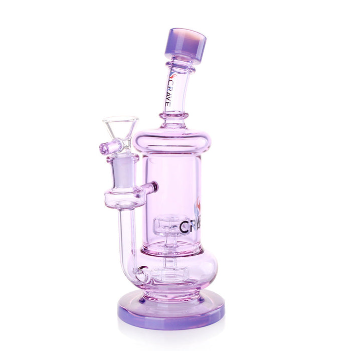 Crave Dual Chamber Recycler Dab Rig