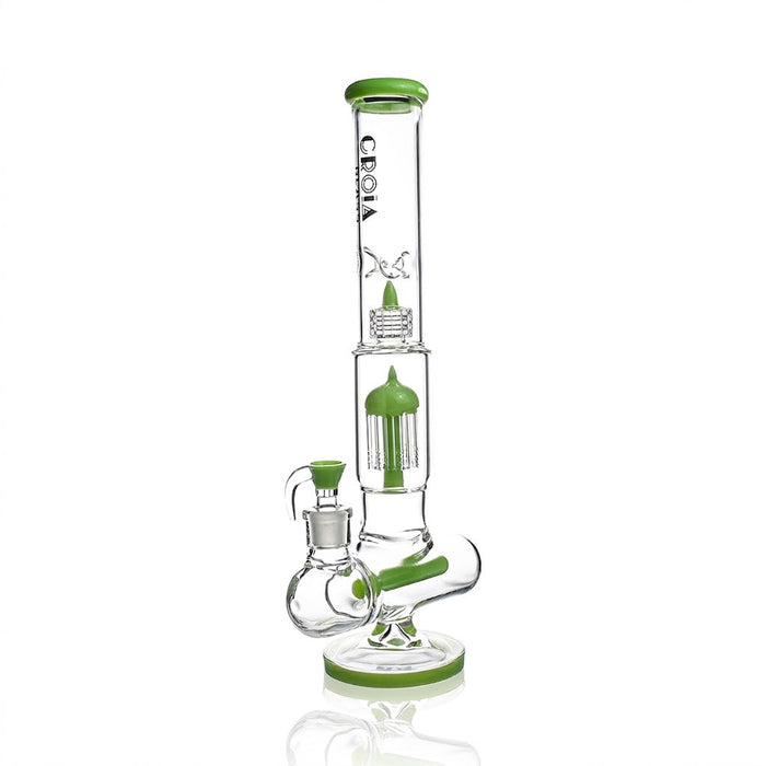 Croia Glass 17" Triple Perc Scientific Glass Bong