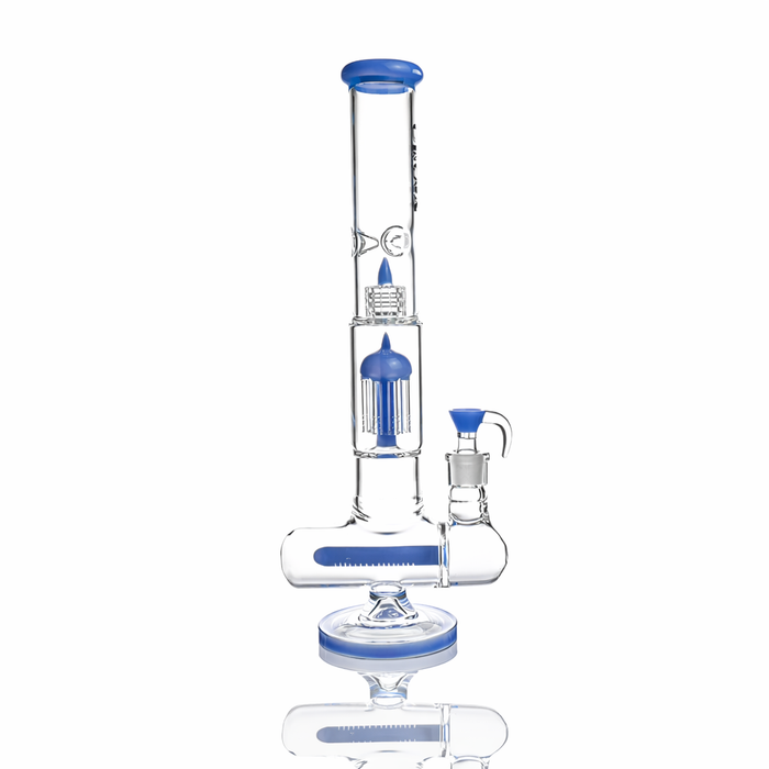 Croia Glass 17" Triple Perc Scientific Glass Bong