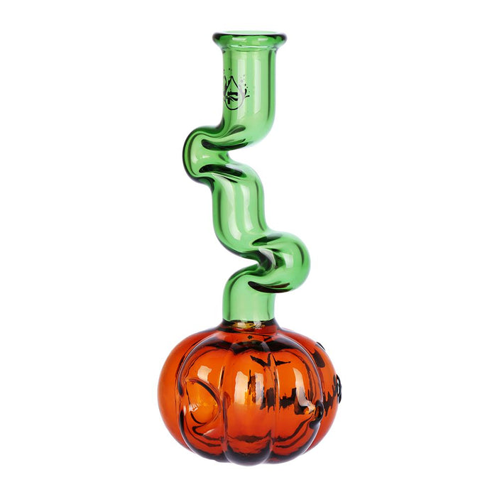 Pulsar Twisty And Wicked Jack-O-Lantern Glass Hand Pipe