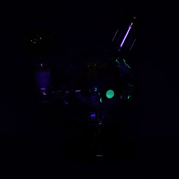 Kush Cargo Cartoon Anime Ball Glass Dab Rig