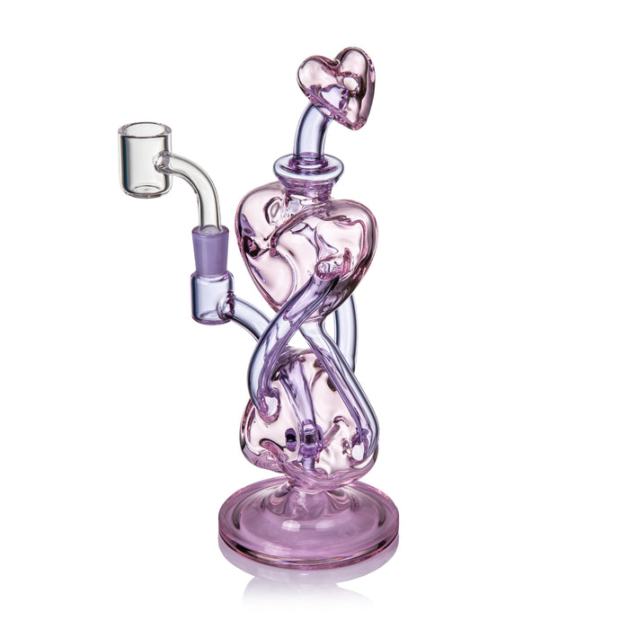 Mj Arsenal Heart to Heart Mini Dab Rig Limited Edition Valentines