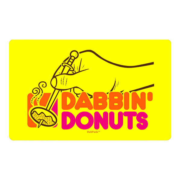 DabPadz 16"x10" Dabbin Donuts Dab Pad