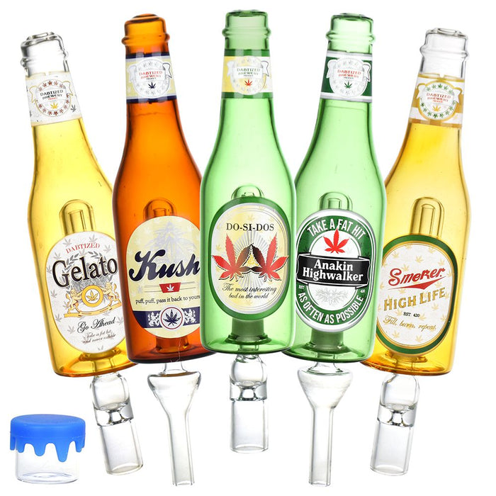 Dabtized Beer 2 in 1 Bubbler & Dab Straw