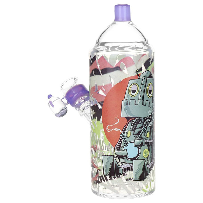 Pulsar Graffiti Series Spray Paint Glass Water Pipe Set