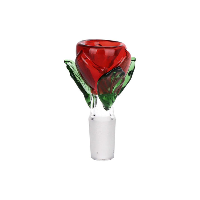 Rose in Vase Glass Valentines Water Pipe