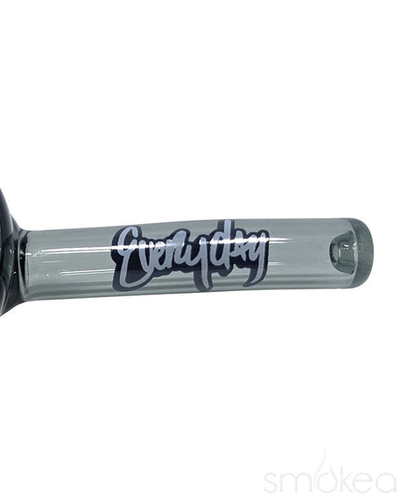 Close-up view of the inverted cone ash catcher mouthpiece on the Dogg lbs pipe