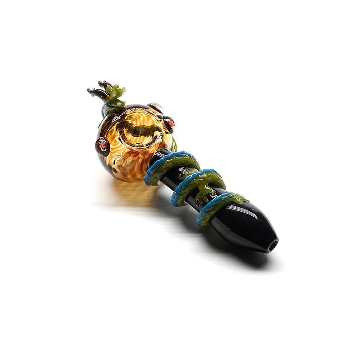 Empire Glassworks Dragon Glass Spoon Pipe Large