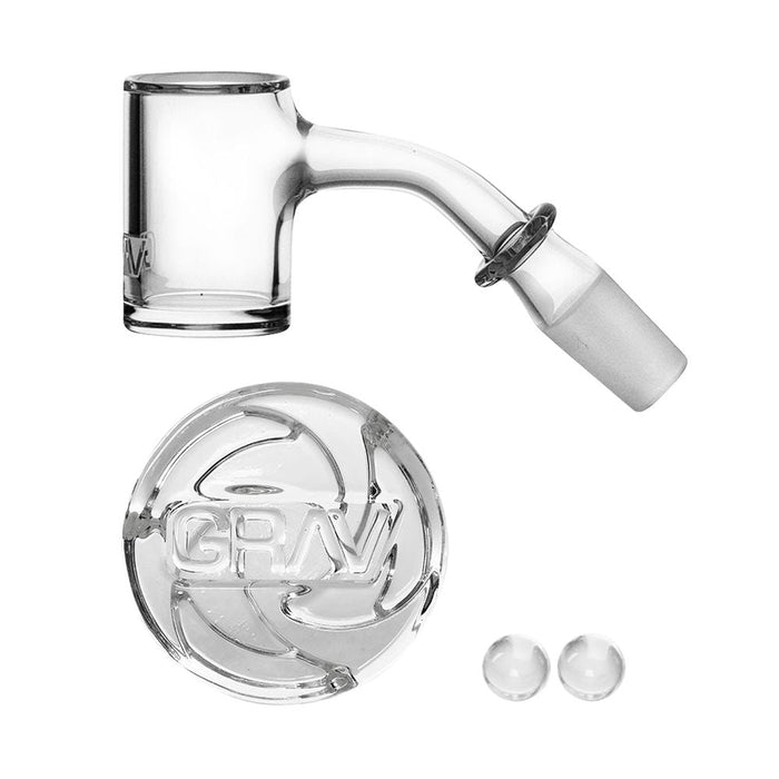 GRAV Seamless Quartz Banger Set 14mm M