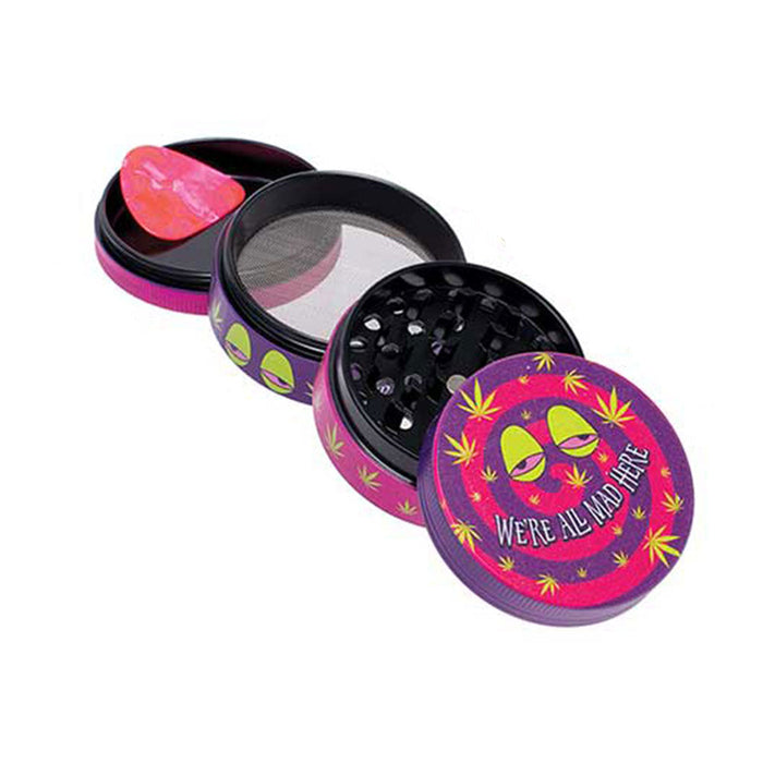 We're All Mad Here 4 Piece Grinder