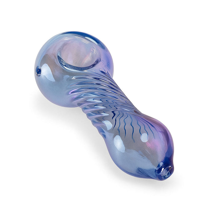 ELECTRIC PLATING COLOR GLASS HAND PIPE