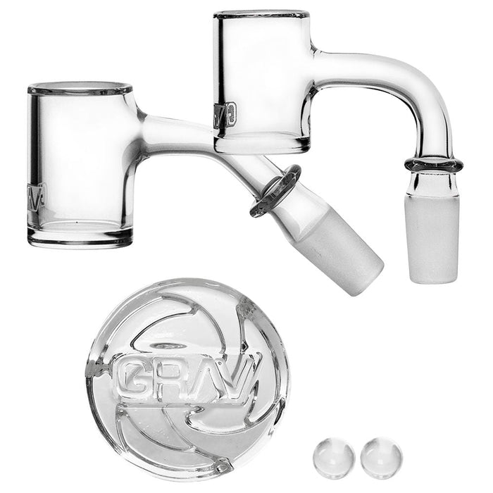 GRAV Seamless Quartz Banger Set 14mm M