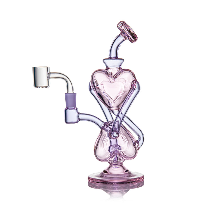 Mj Arsenal Heart to Heart Mini Dab Rig Limited Edition Valentines
