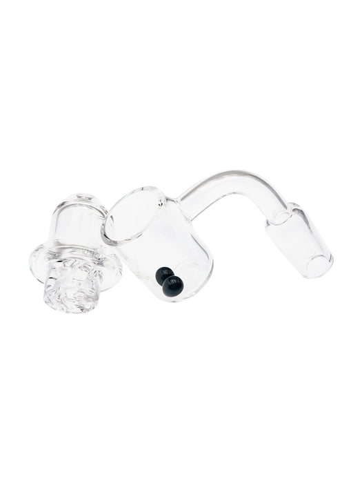 Spinning Quartz Banger Set With Cap & Dabber