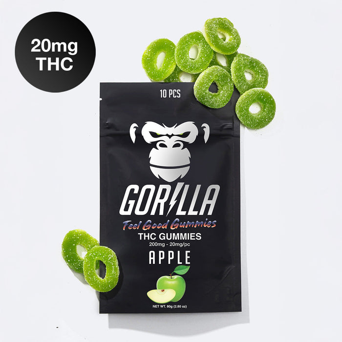 Gorilla THC Gummies 20MG Delta 9