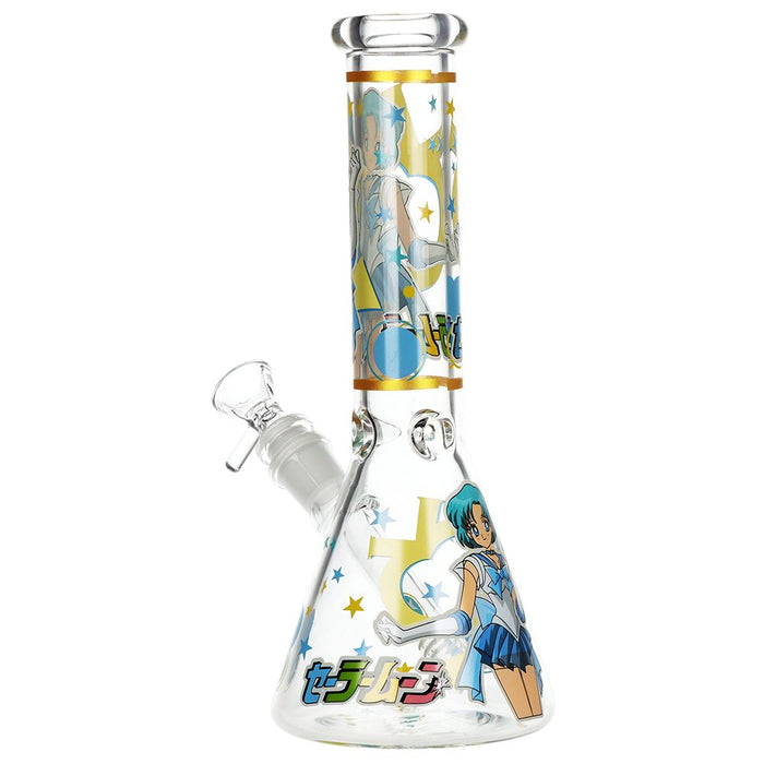 Japanese Anime Girl Glass 10" Beaker Bong