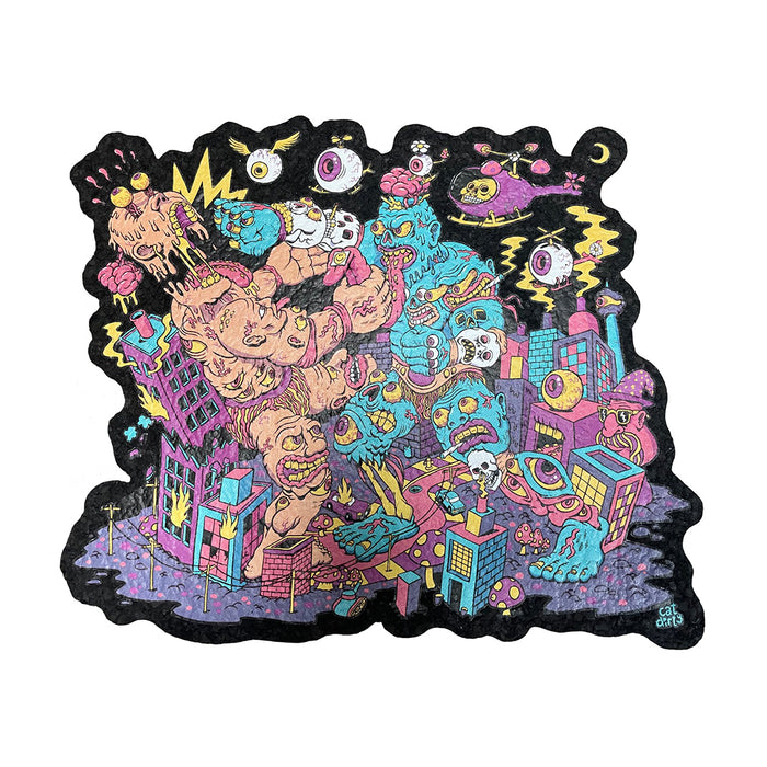 East Coasters 10 Inch Dab Mat - 30+ Designs