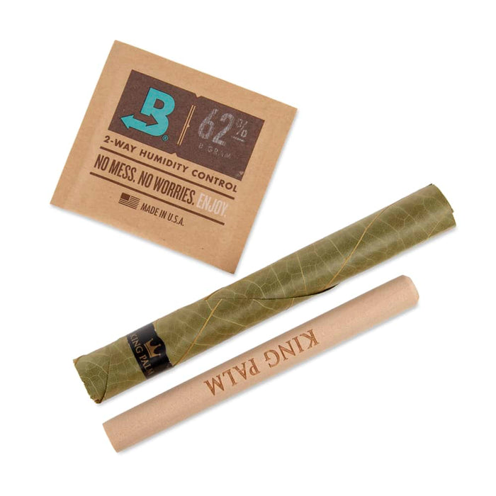 King Palm XXL Size Natural Pre-Rolled Leaf Tubes 5 Pack