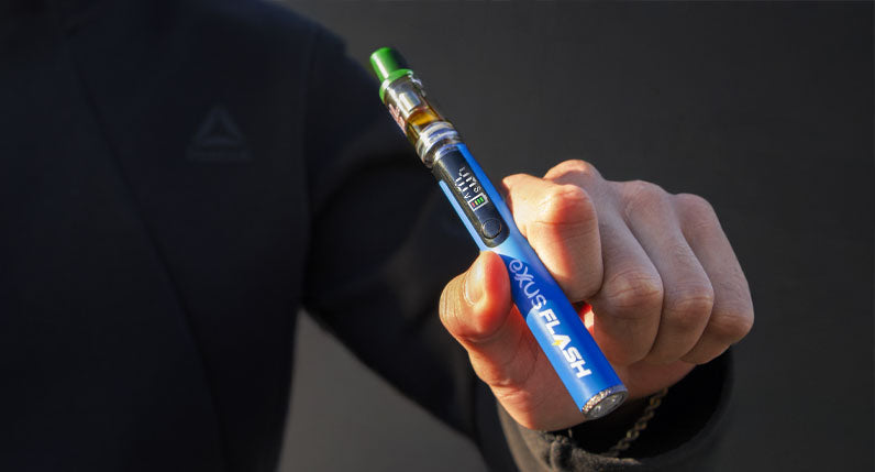 Exxus Vape Flash Flashlight and 510 Variable Voltage Battery