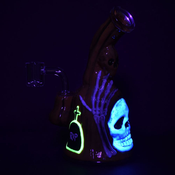Kush Cargo Haunted Gourd Glow In The Dark Dab Rig