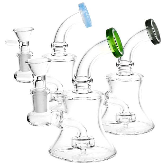 Kush Cargo Bent Neck Bell Mini Water Pipe
