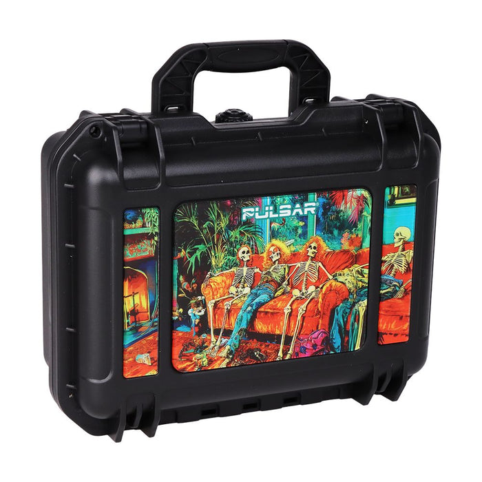 Pulsar Bent Neck Water Pip Hard Case Travel Set