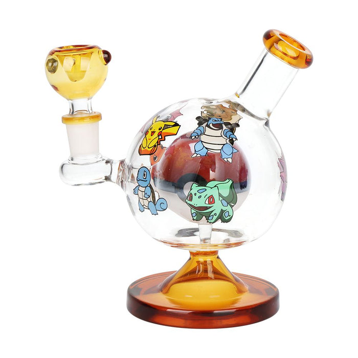 Kush Cargo Cartoon Anime Ball Glass Dab Rig