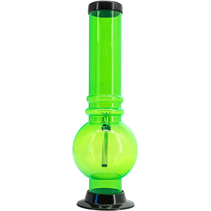 Acrylic Bubble Base Bong | 12" Or 15"