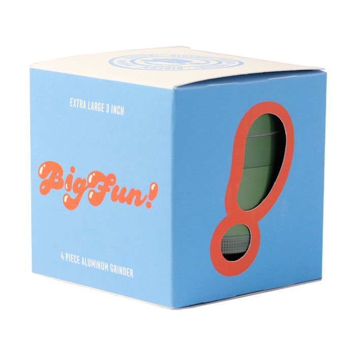 BIGFUN! XL Aerospace-Grade 4 Piece Herb Grinder