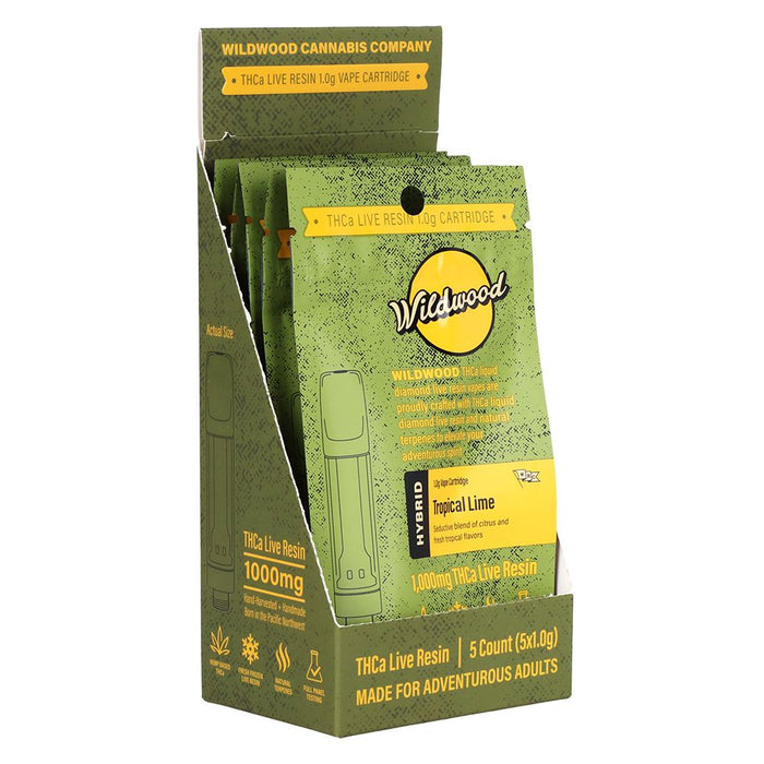 Wildwood Dispensary Grade Live Resin THCA Cartridge 1g