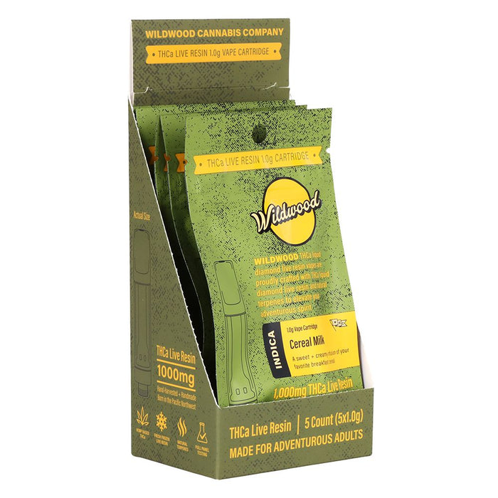 Wildwood Dispensary Grade Live Resin THCA Cartridge 1g