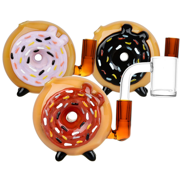 Pulsar Donut Mini Chugger Mini Dab Rig 10mm