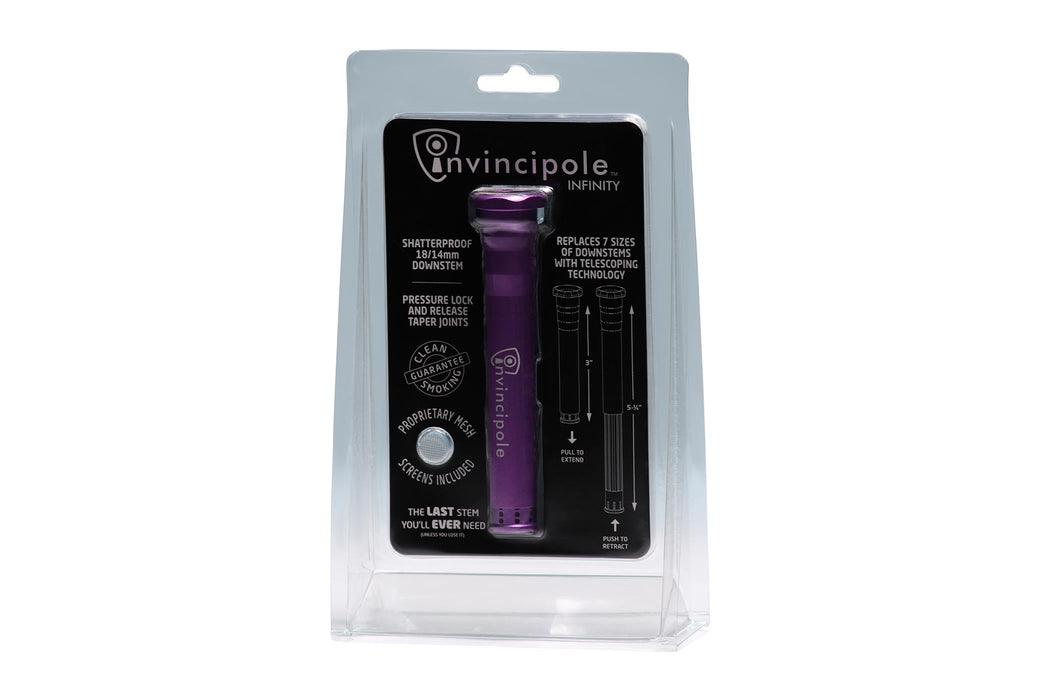 Invincipole Infinity Downstem 18mm and 14mm Joints