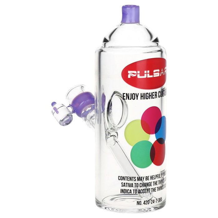 Pulsar Graffiti Series Spray Paint Glass Water Pipe Set