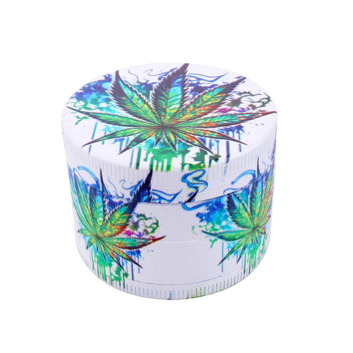 Splash Artwork Aluminum 4-Piece Herb Grinder