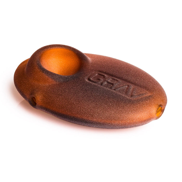 GRAV Sandblasted Pebble Spoon Pipe